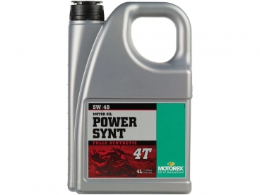 Motorex Motorolie Power Synt 4T volsythetisch 5W40 4 liter